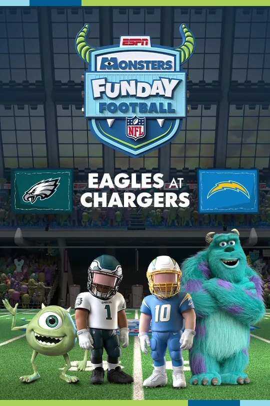 Monsters Funday Football | Philadelphia Eagles at Los Angeles Chargers