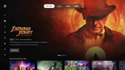 Disney+ Hulu tab featuring FX's The Bear