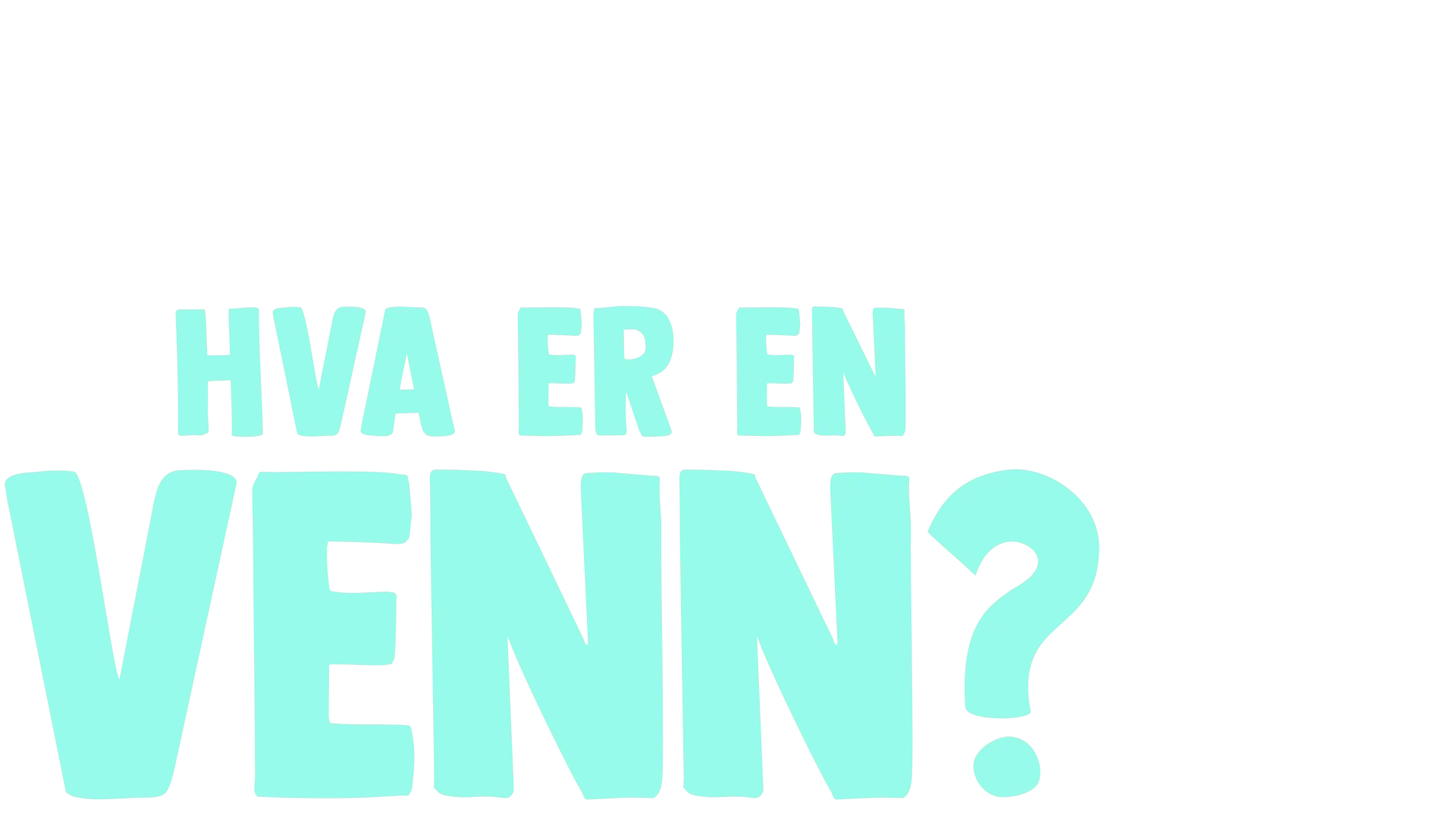 Gaffen har et spørsmål: Hva er en venn?