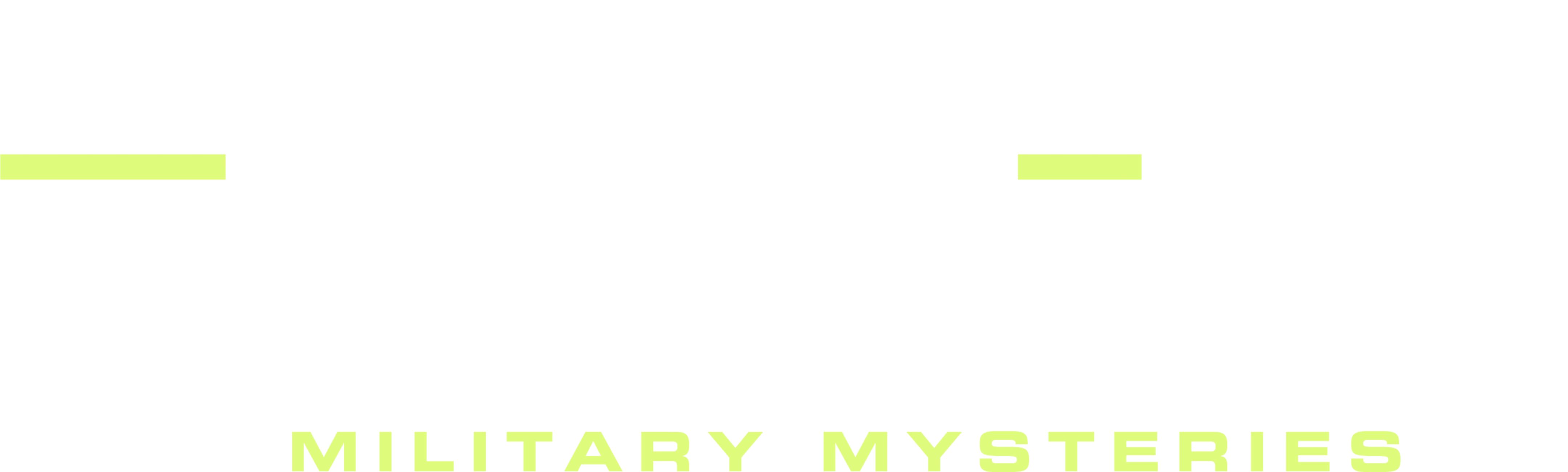 The Proof Is Out There: Military Mysteries