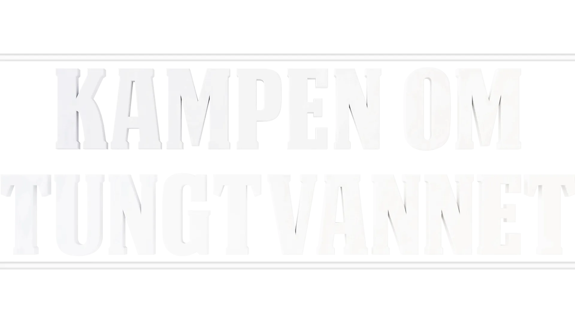 Kampen om tungtvannet