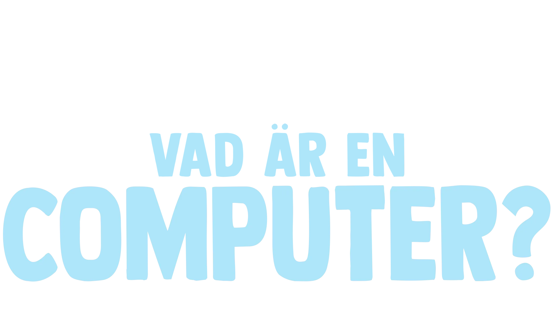 Gaffe ställer en fråga: Vad är en dator?