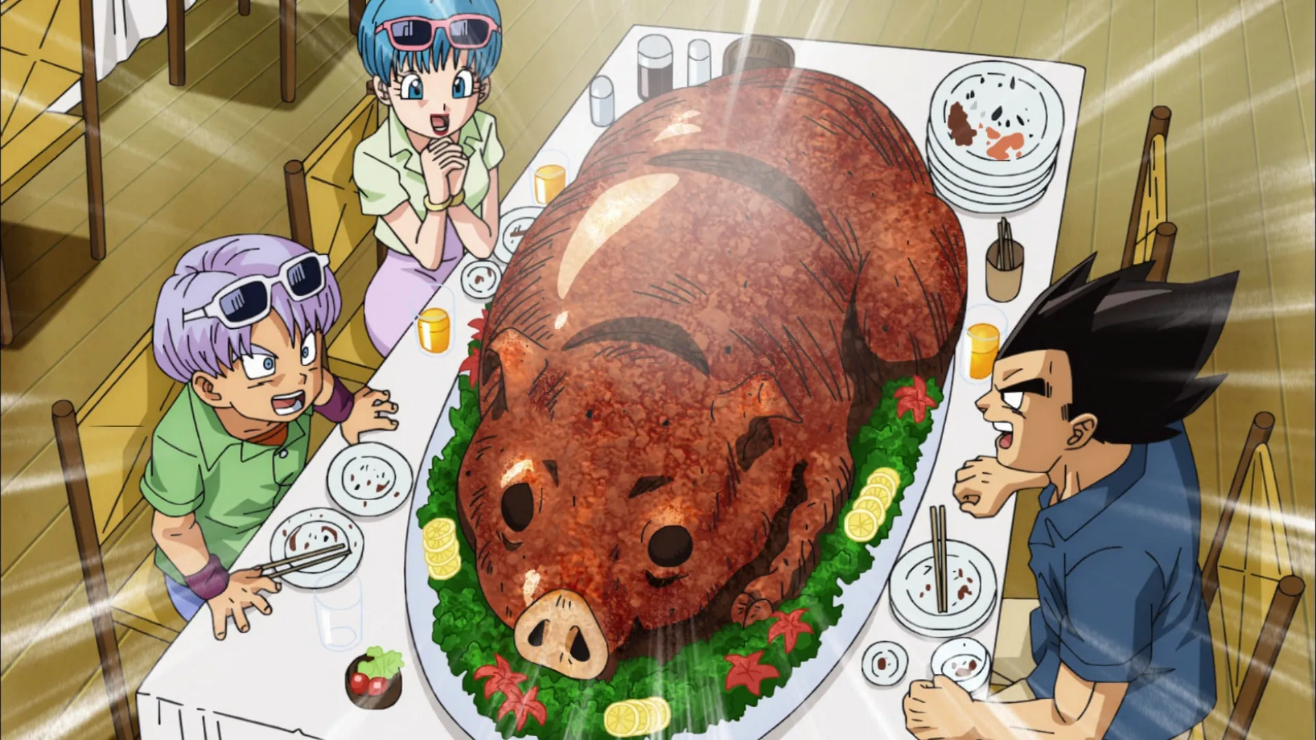 thumbnail - S1:E2 Une promesse, c'est une promesse. 
Des vacances en famille pour Vegeta ?