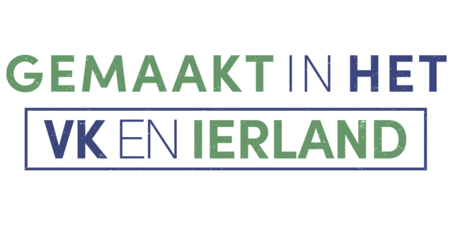 Gemaakt in het VK en Ierland