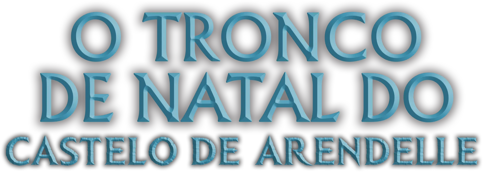O Tronco de Natal do Castelo de Arendelle