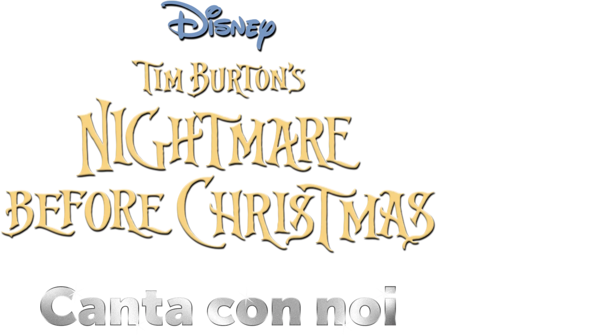 Tim Burton's Nightmare before Christmas  Canta con noi