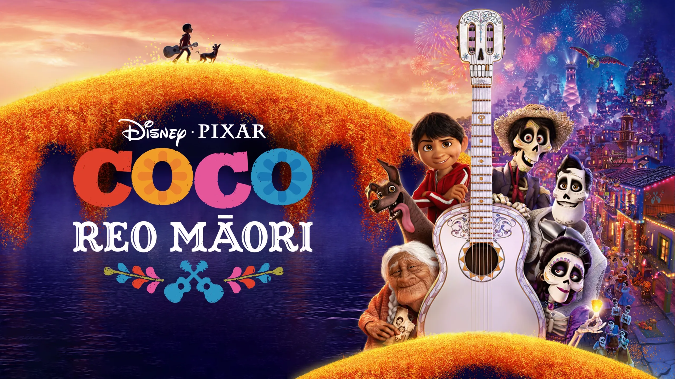 Promotion art for Coco Reo Māori