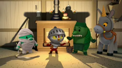 thumbnail - S2:E17 The Great Halloween Robbery / The Ghost of the Scary Prairie