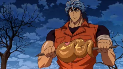 thumbnail - S1:E1 (Dub) The Undiscovered Giant Beast! Toriko, Capture a Gararagator