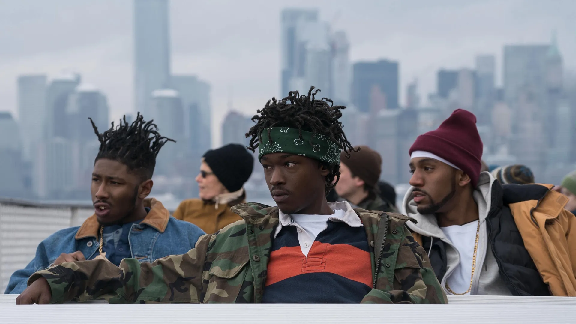Ashton Sanders as Bobby Diggs (RZA) during a scene from Wu-Tang: An American Saga