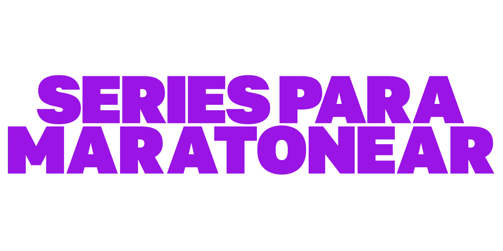 Series para maratonear