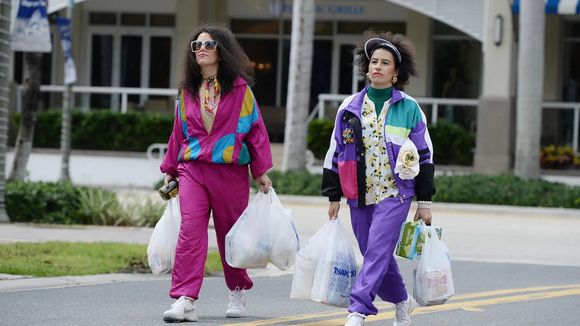 Abbi Jacobson (left) as Abbi Abrams and Ilana Glazer (right) as Ilana Wexler in Broad City