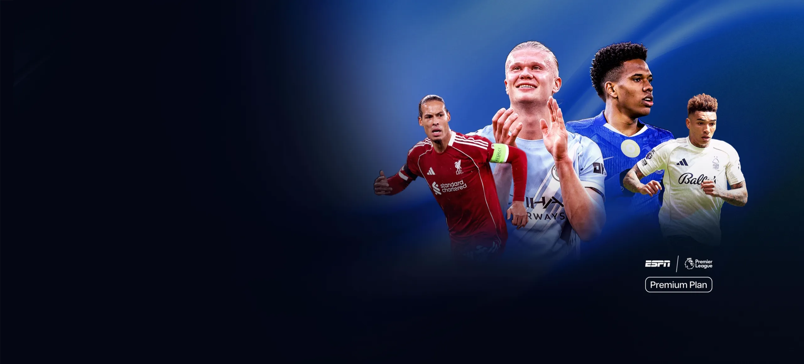 Premier League artwork featuring professional football players from top English clubs.