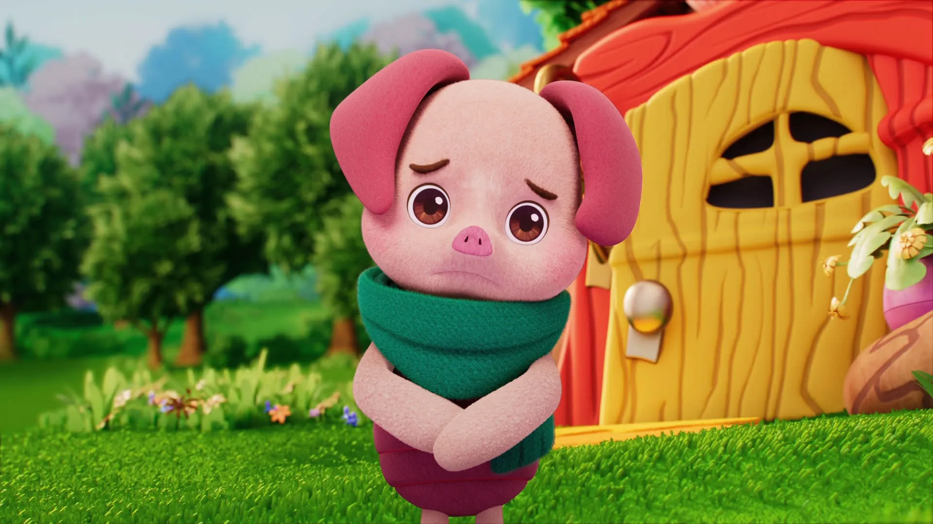 thumbnail - S2:E3 Piglet Takes a Quiet Break in Nature