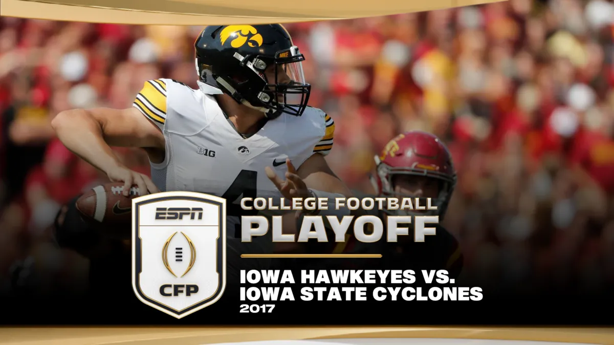 Iowa v Iowa State | Watch on Disney+