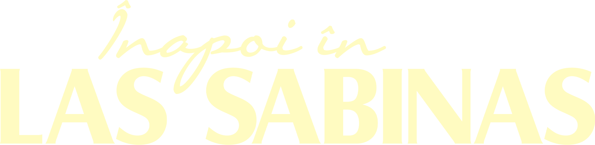 Înapoi în Las Sabinas