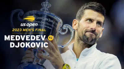 thumbnail - 2023 Men's Final: Medvedev vs. Djokovic