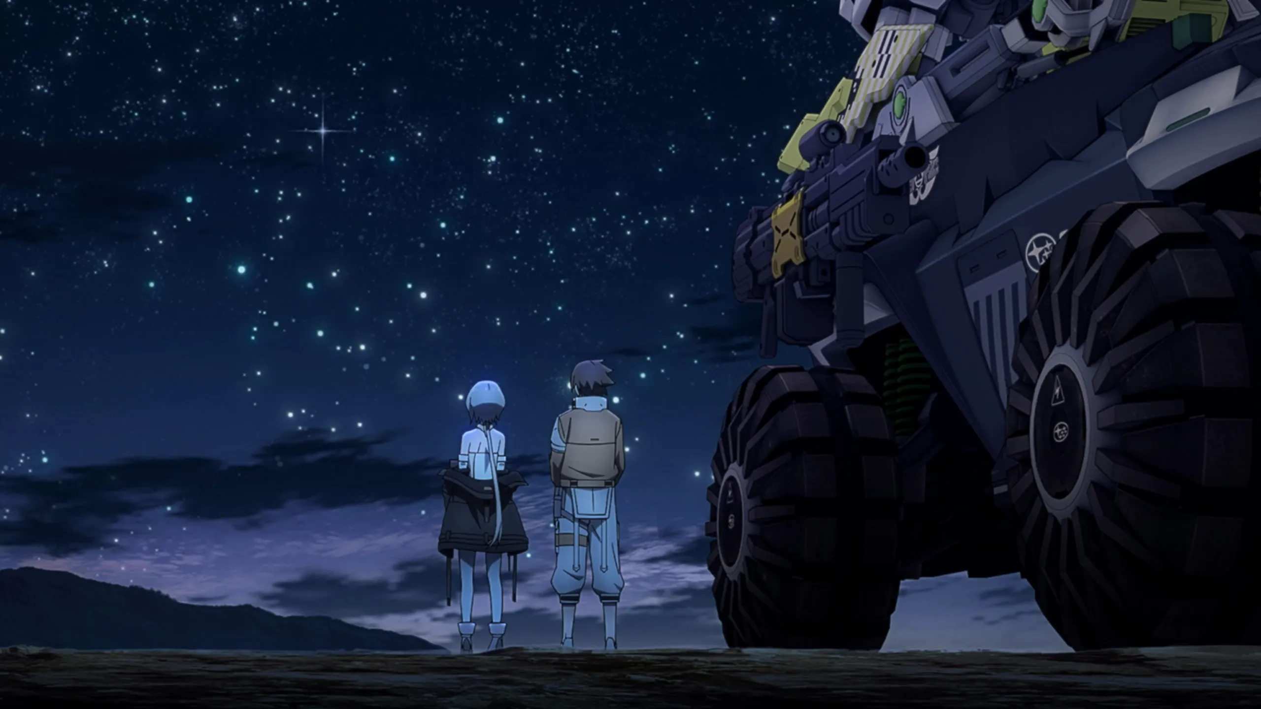 thumbnail - S1：第24話「My name is...Noir / Drifters again」