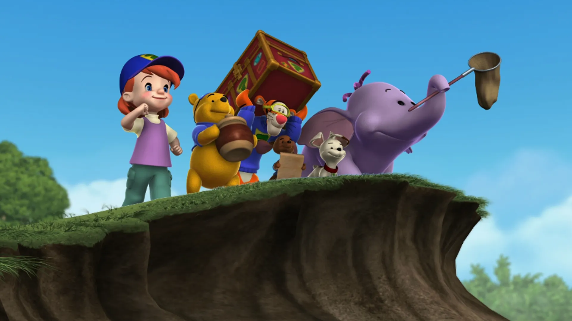 thumbnail - S2:E1 Darby Goes Woozle Sleuthin' / How the Tigger Lost His Stripe