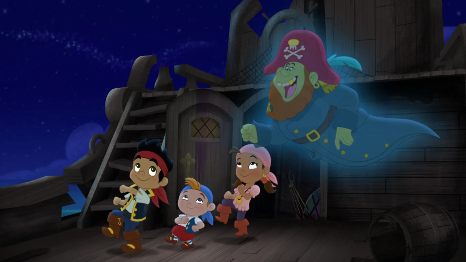 thumbnail - S3:E19 Pirate Ghost Story / Queen Izzy-bella