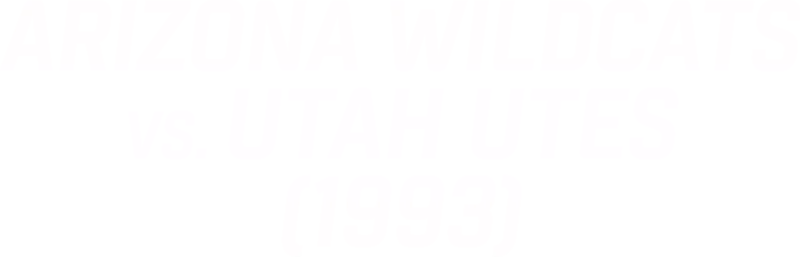 Arizona vs. Utah (1993)