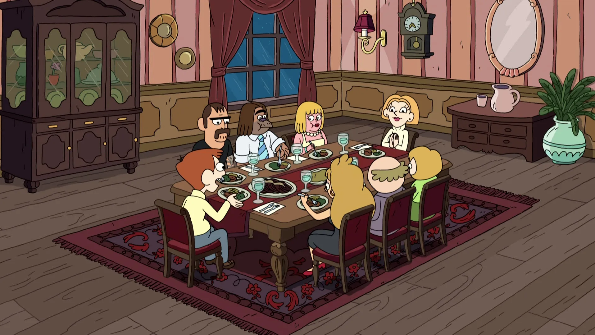thumbnail - S1:E8 Dinner Party