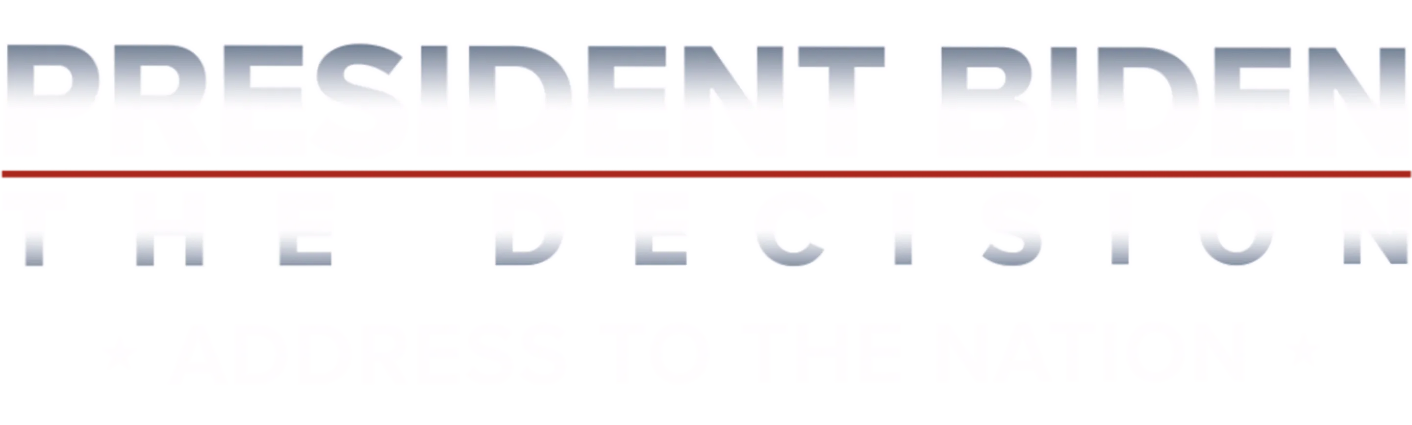 President Biden: The Decision | Address to the Nation