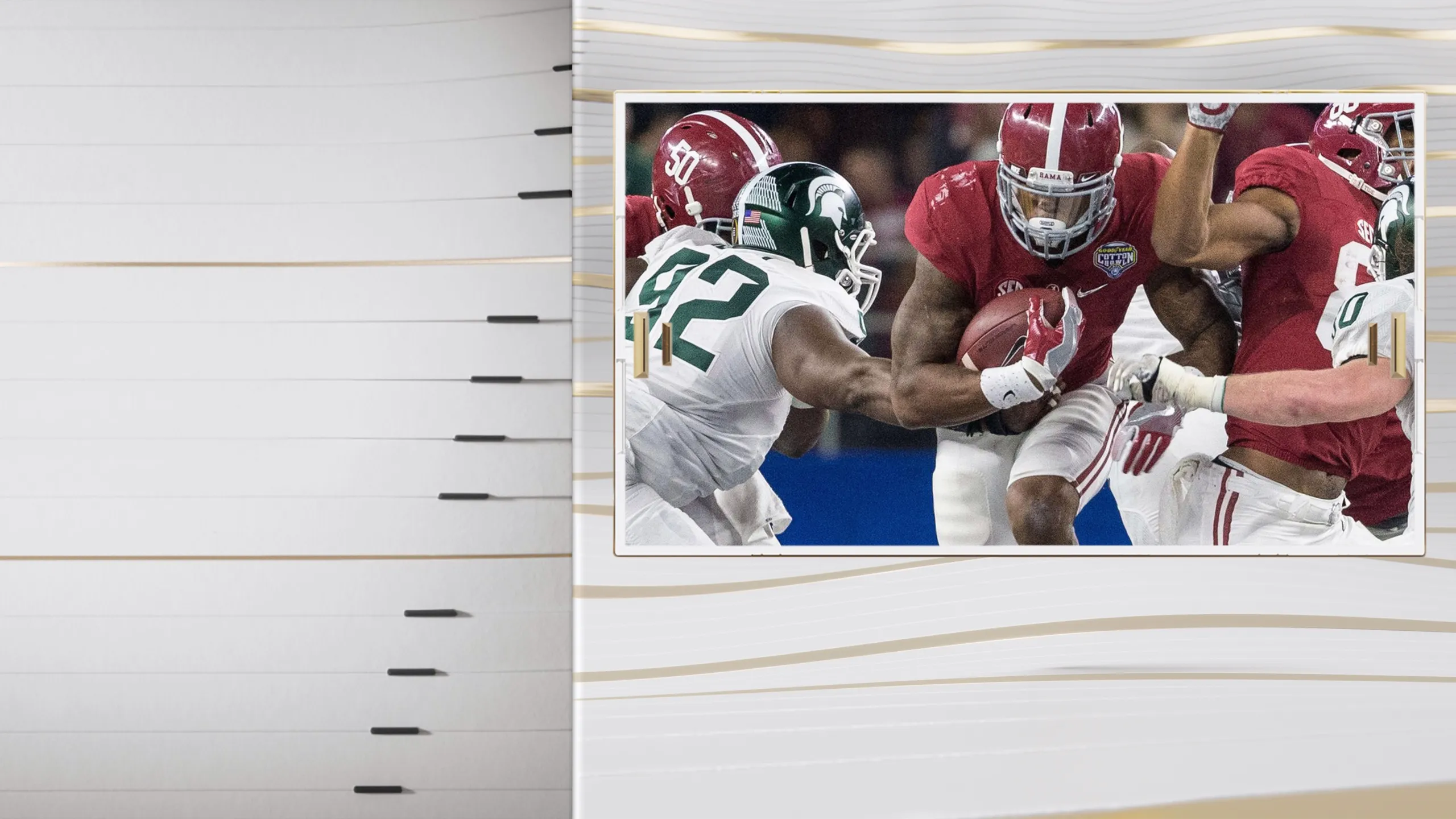 2016 Cotton Bowl: Michigan State vs. Alabama