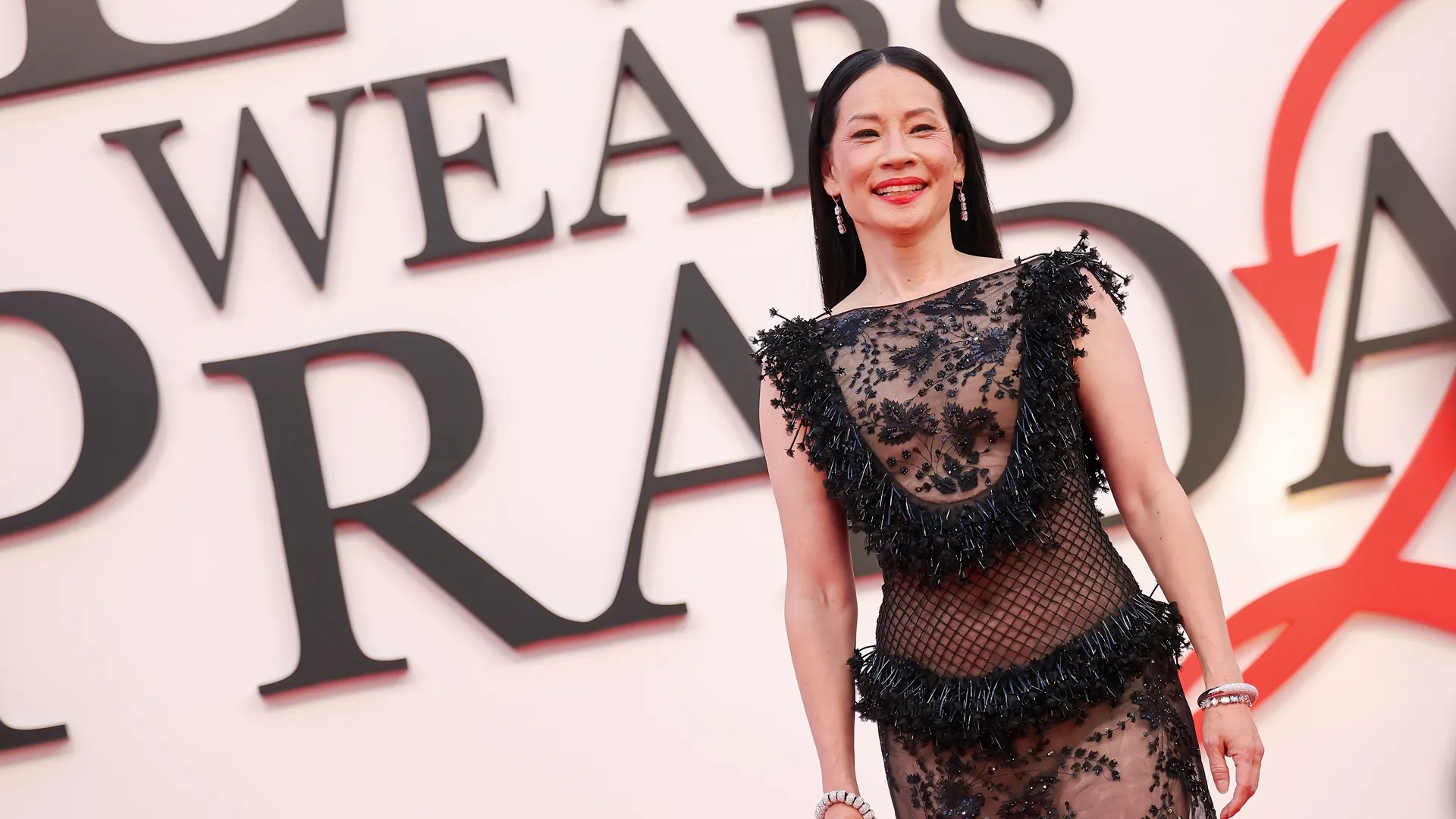Lucy Liu attends the world premiere of The Devil Wears Prada 2