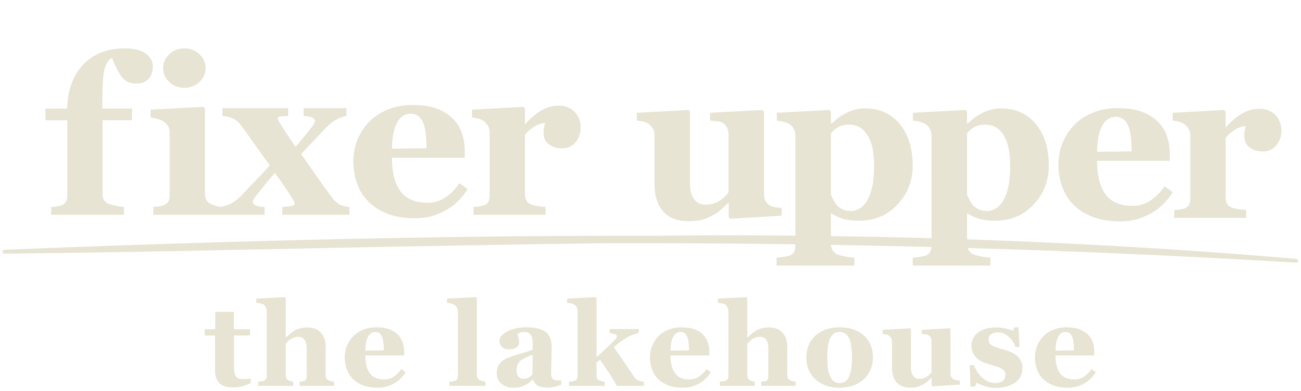 Fixer Upper: The Lakehouse