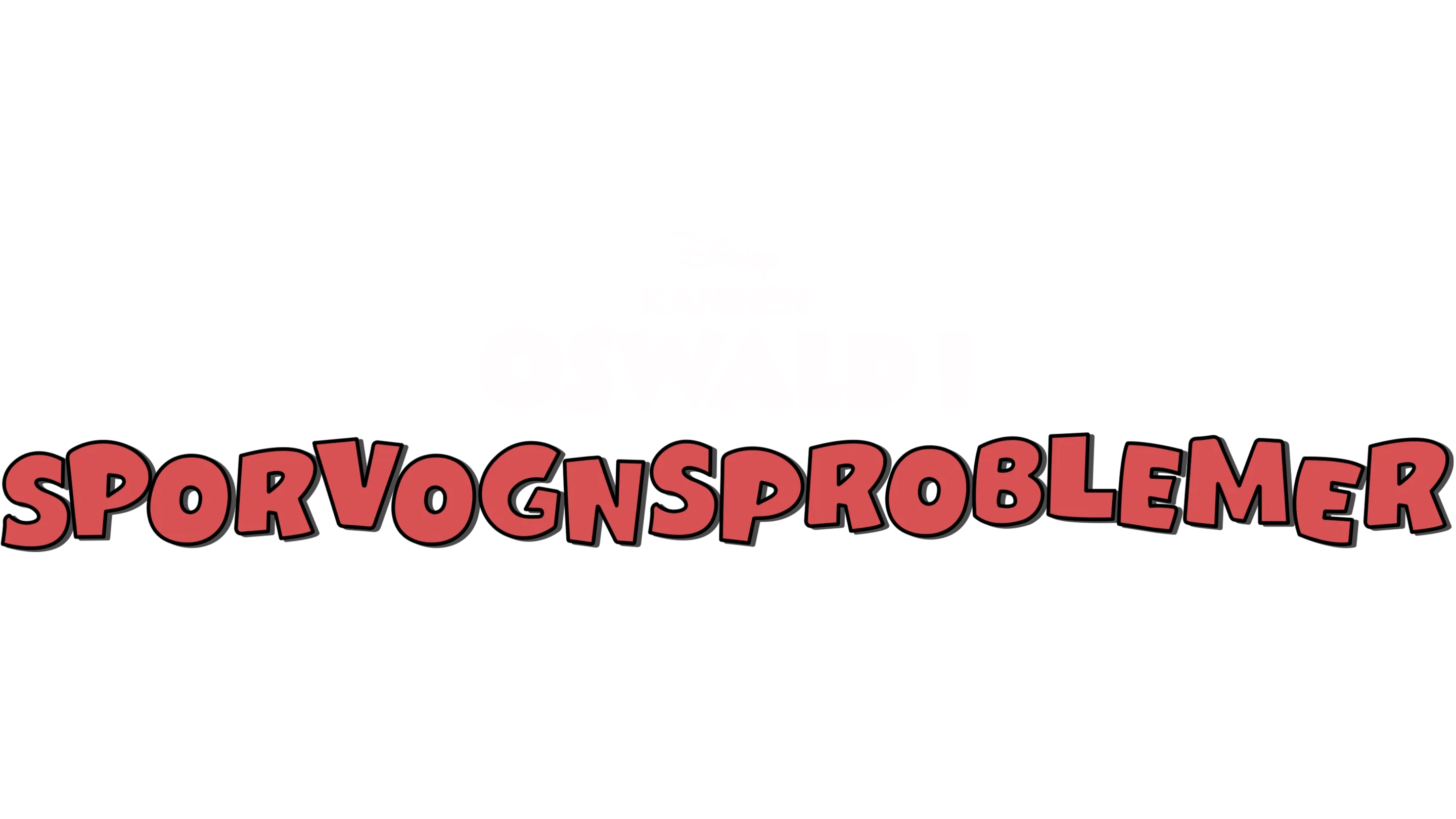 Kaninen Oswald i "Sporvognsproblemer"