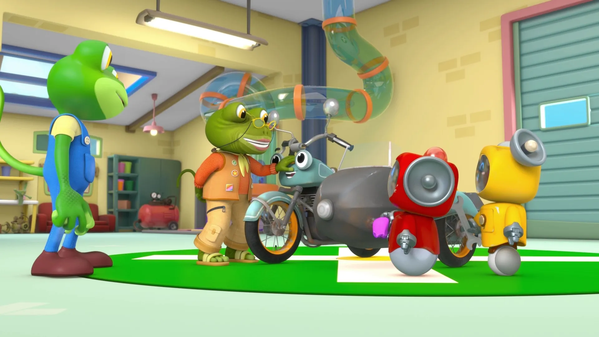 thumbnail - S3:E11 Grandma Gecko's Sports Car Chase