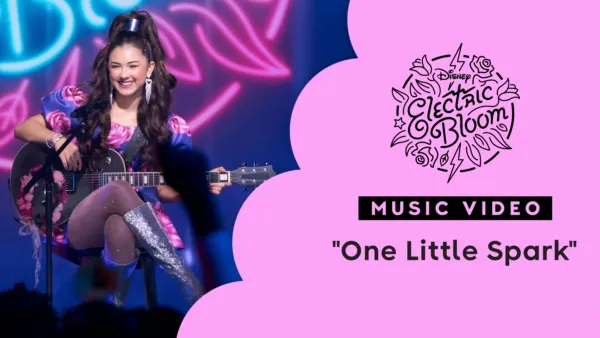 thumbnail - “One Little Spark" | Electric Bloom Music Video
