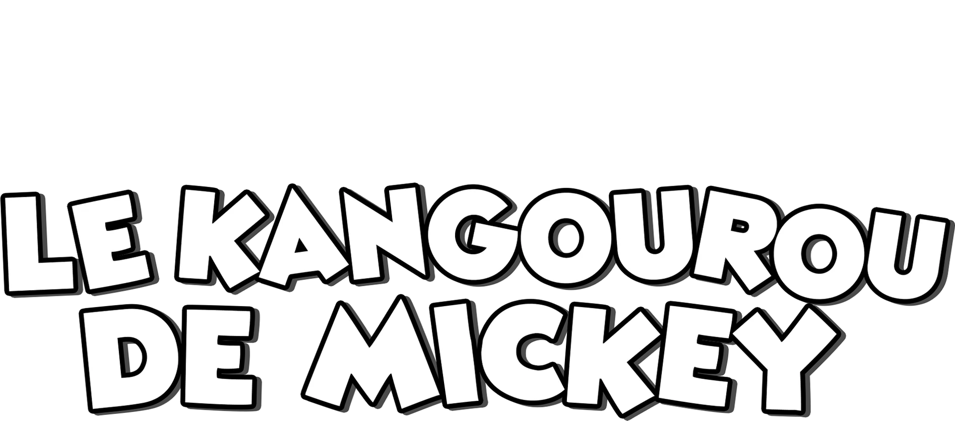 Le kangourou de Mickey