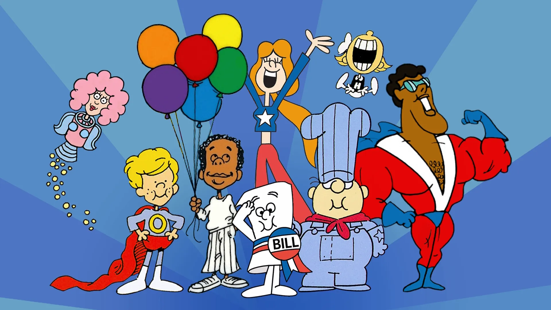 Various characters from Schoolhouse Rock!