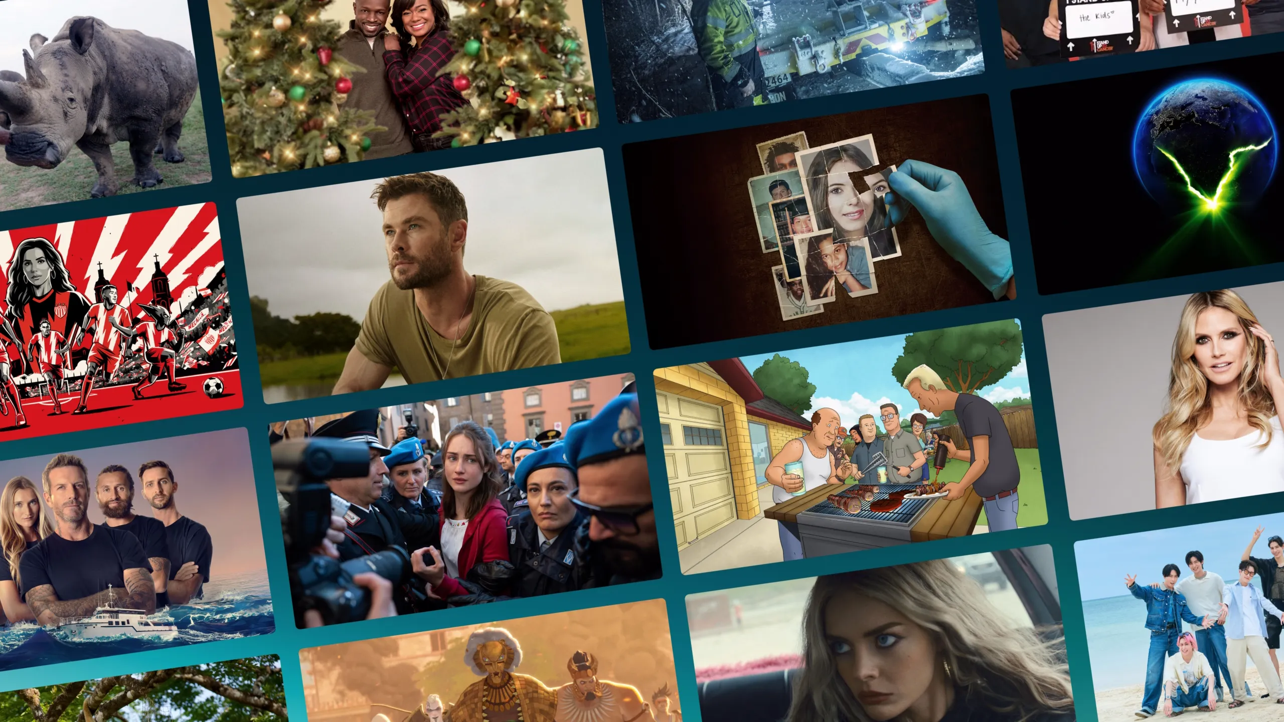 Disney+ August premiere—from Chris Hemsworth’s Limitless to the US Open—plus holiday films, live events, and return series