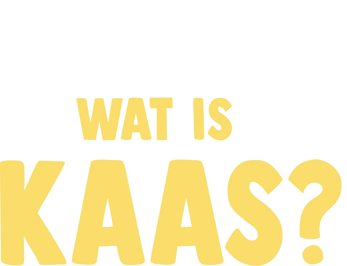 Vorkie stelt een vraag: Wat is kaas?