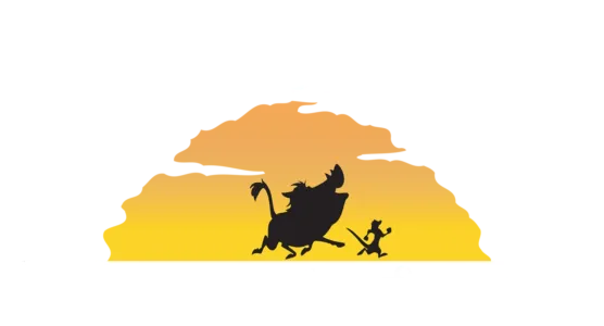 ライオン・キングのティモンとプンバァ