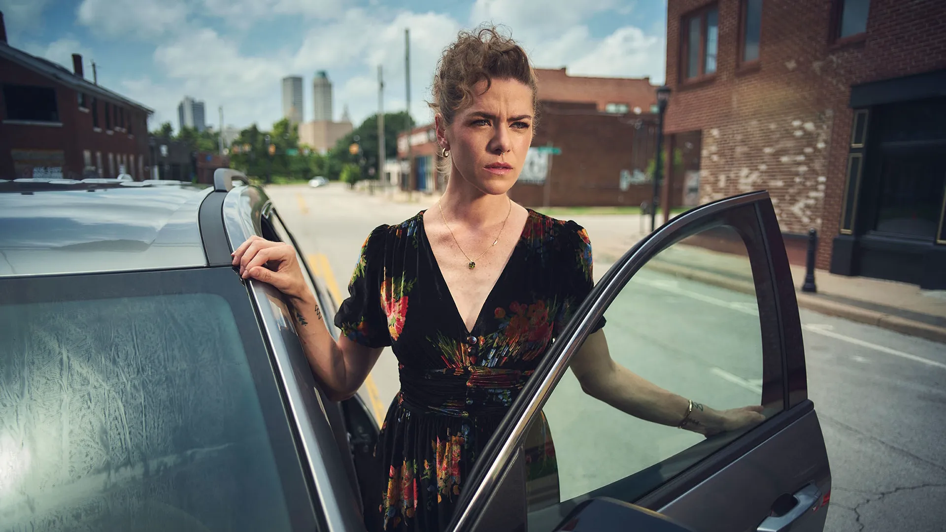 Kaniehtiio Horn as Samantha in FX's The Lowdown