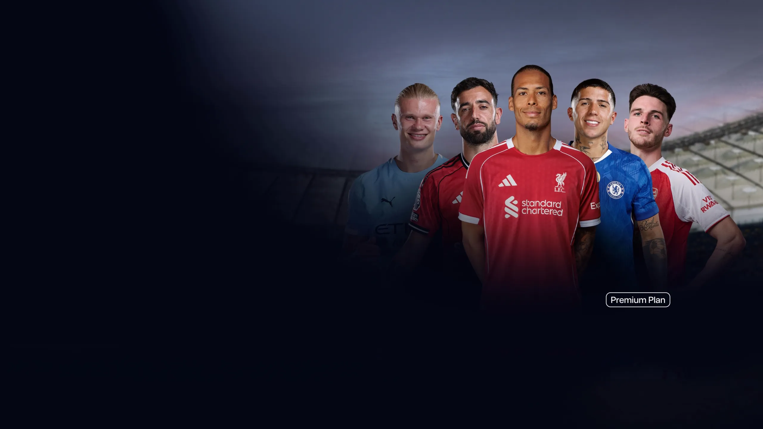 Background Image Slider - English Premier League