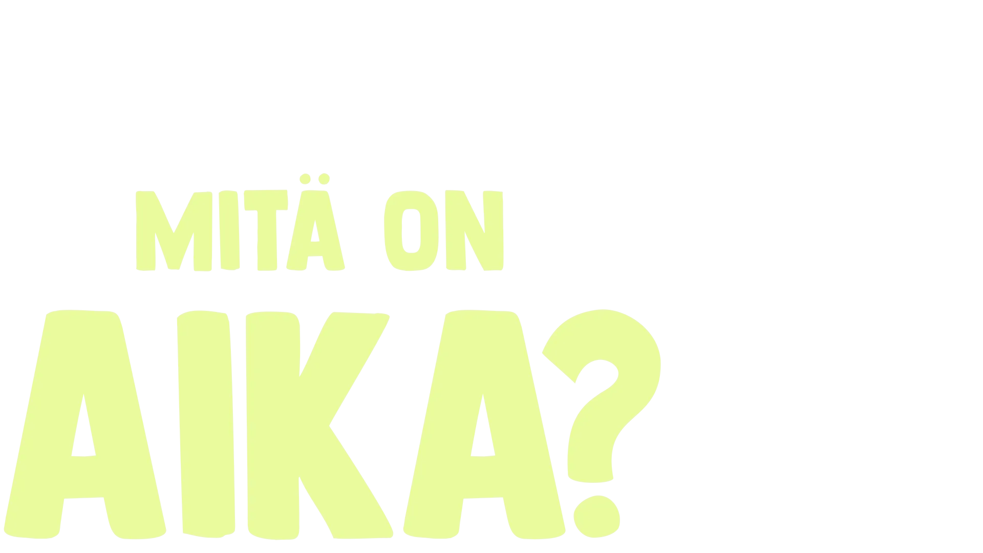 Kahveli kysyy: Mitä on aika?
