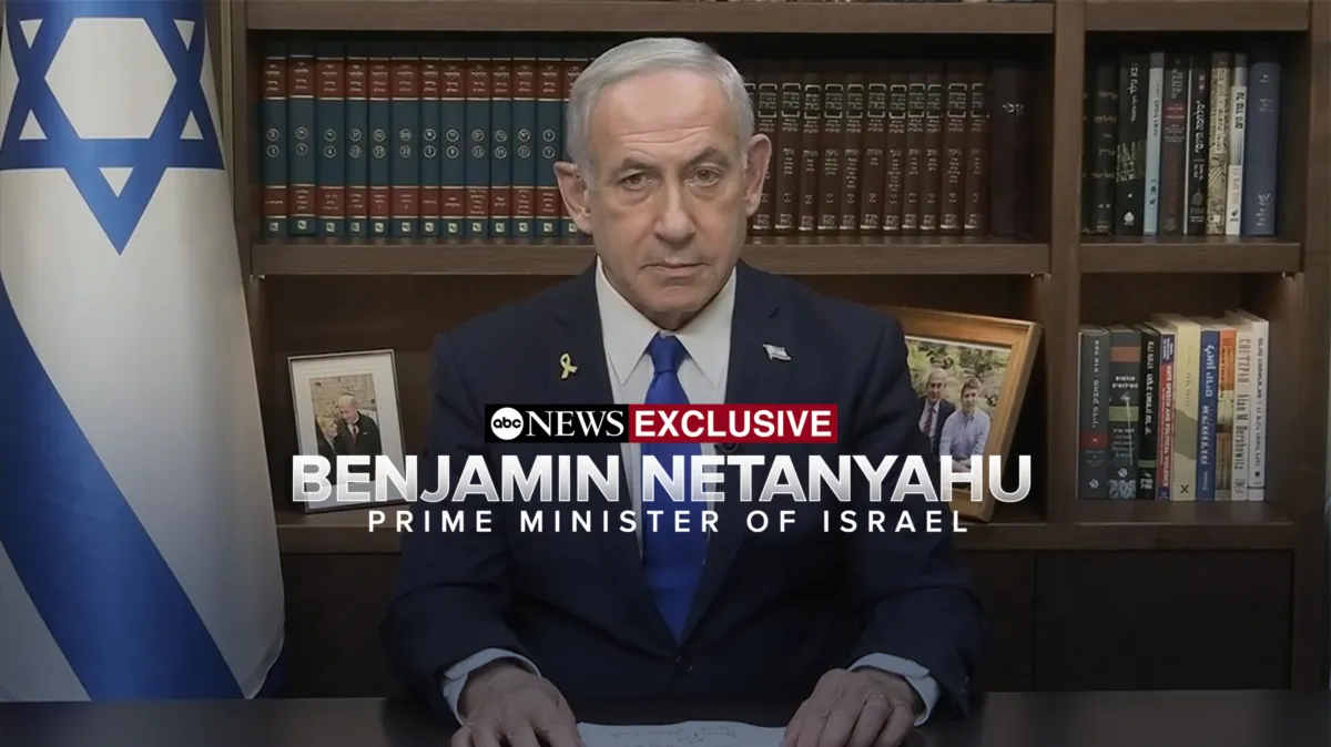 ABC News Exclusive: Benjamin Netanyahu Prime Minister of Israel | Watch ...