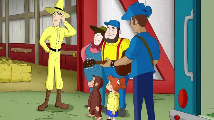 thumbnail - S8:E2 Monkey Hoedown / Curious George Clowns Around