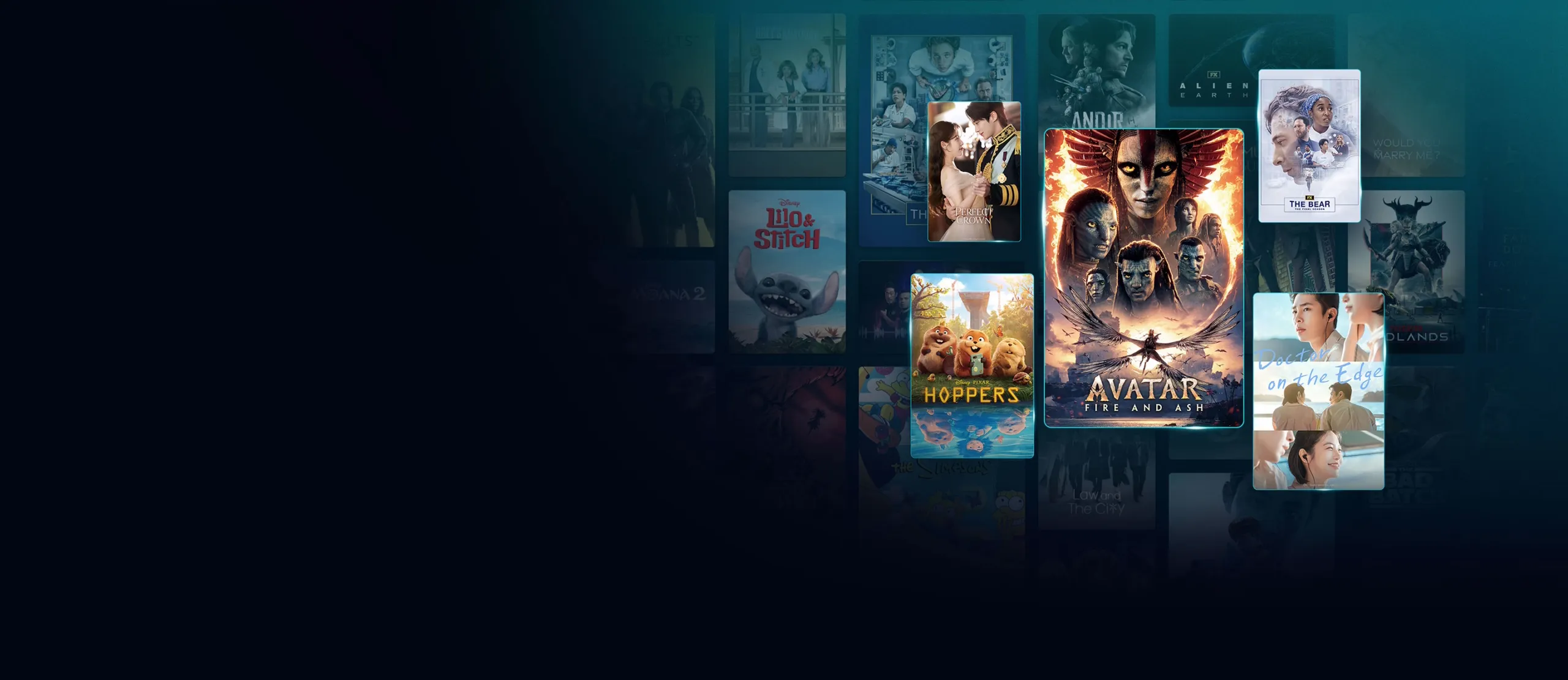 All of these streaming and more