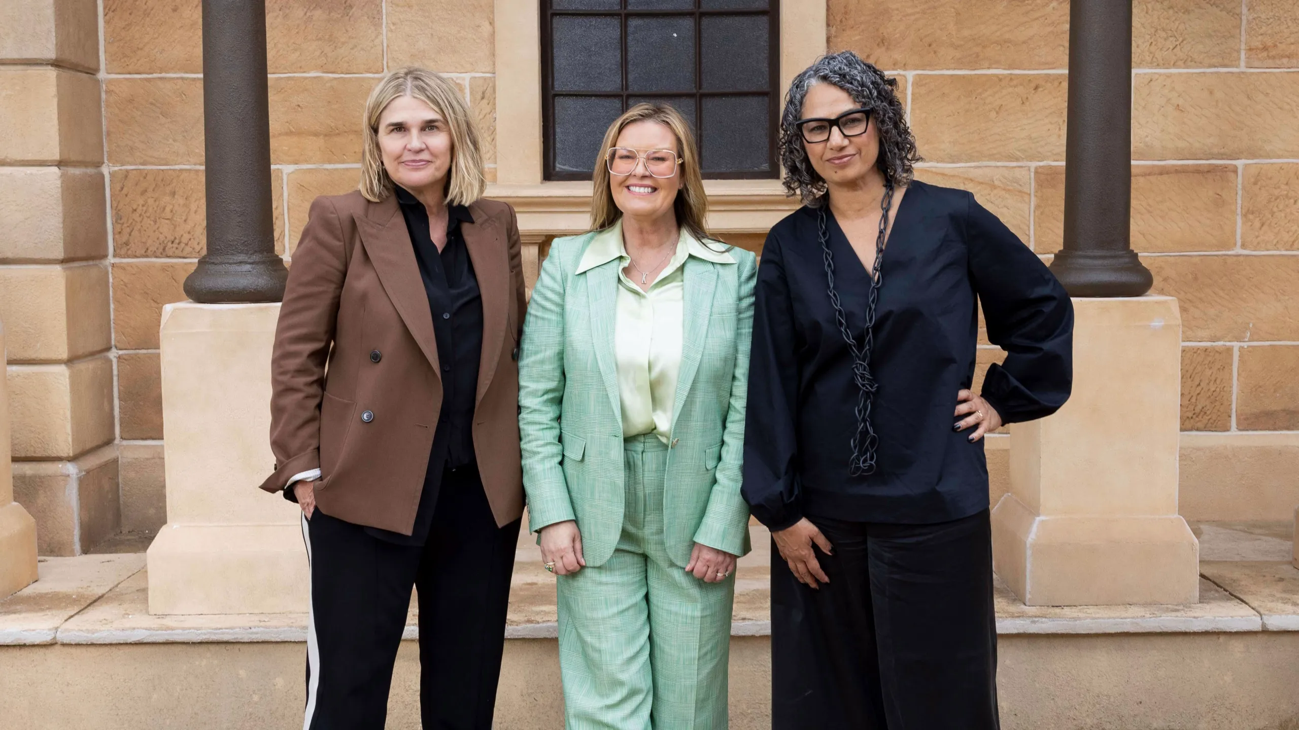 Pictured: Jo Porter, Kylie Watson-Wheeler, Kyas Hepworth