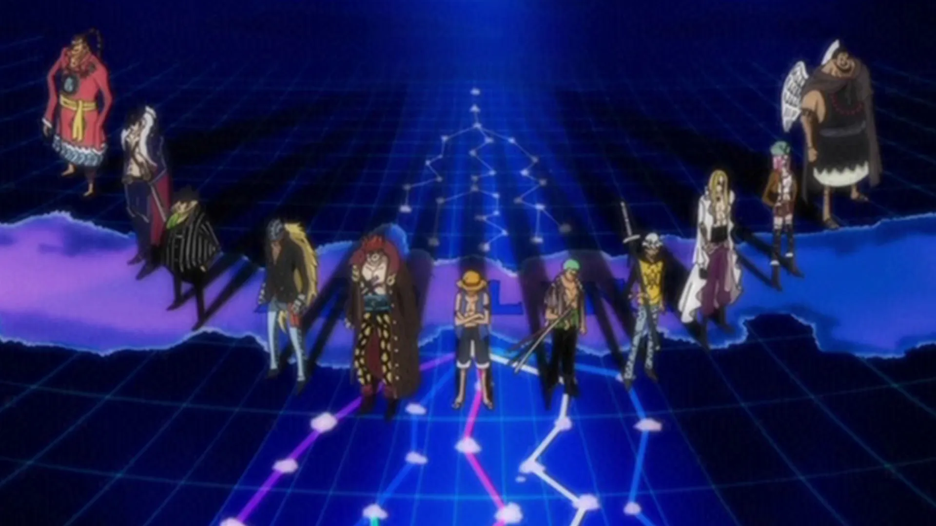 thumbnail - S16:E11 Sabaody Archipelago Episode 392: New Rivals Assemble! The Eleven Supernovas