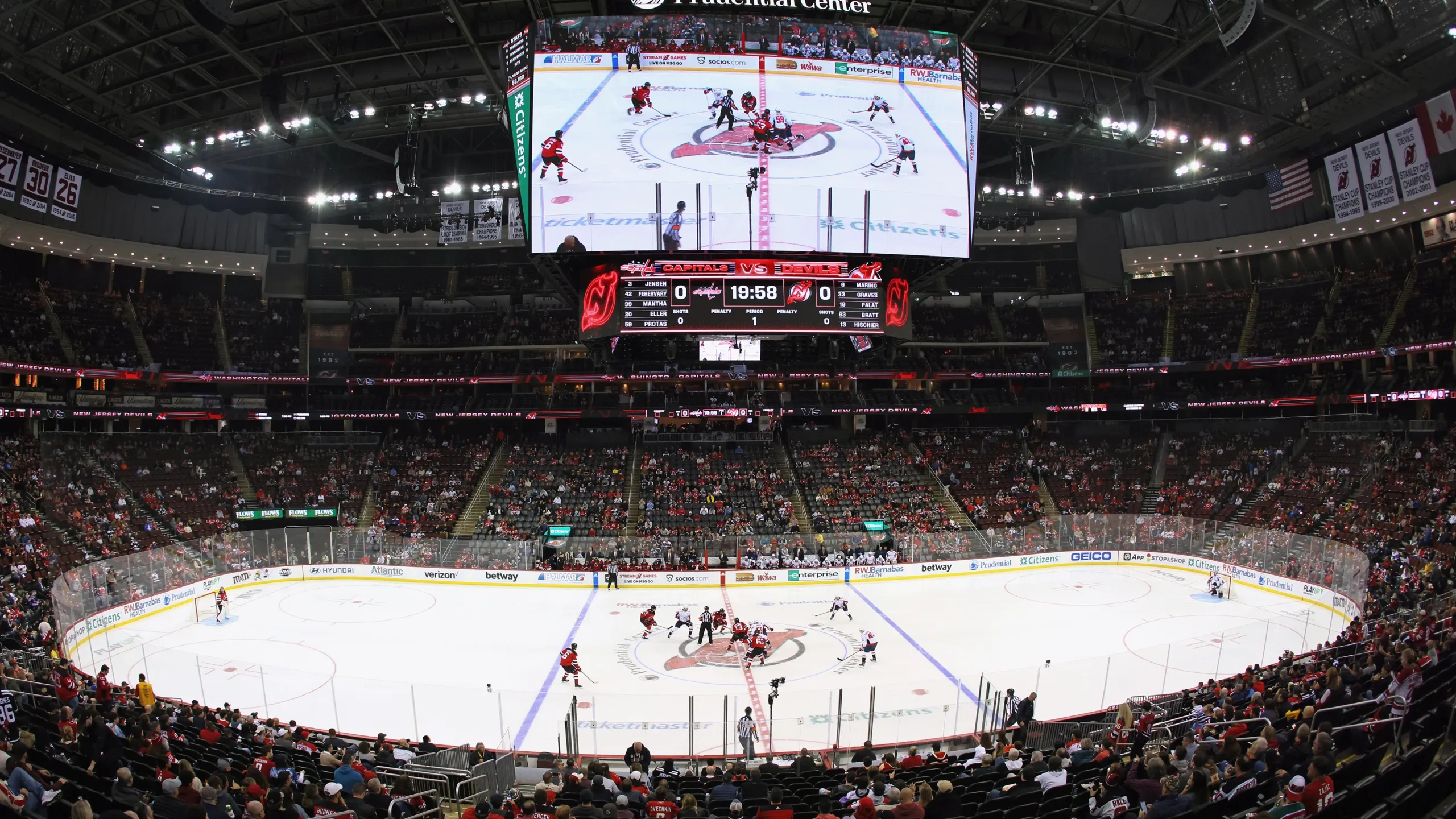 Washington Capitals vs. New Jersey Devils