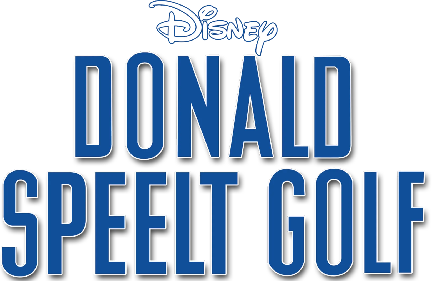 Donald speelt golf