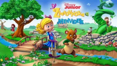 Zlatovláska a medvídek