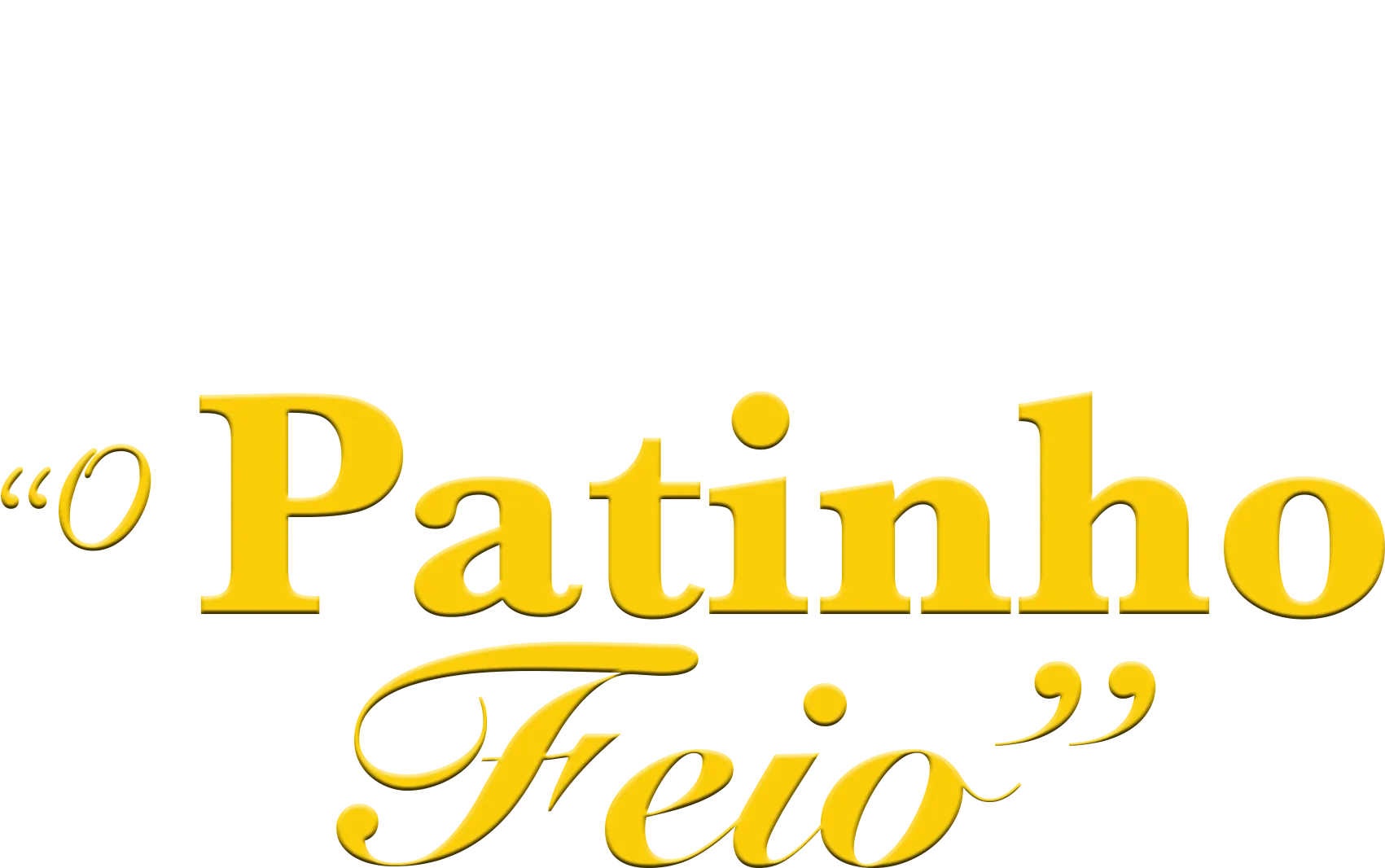 O Patinho Feio